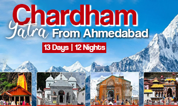 13 Days Chardham Yatra Package from Ahmedabad