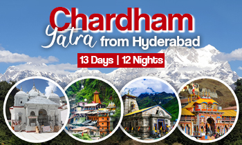 13 Days Chardham Yatra Package from Hyderabad