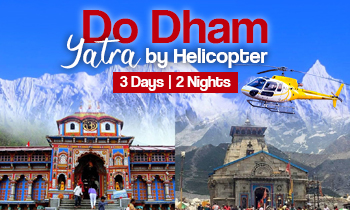 3 Days Do Dham Yatra by Helicopter