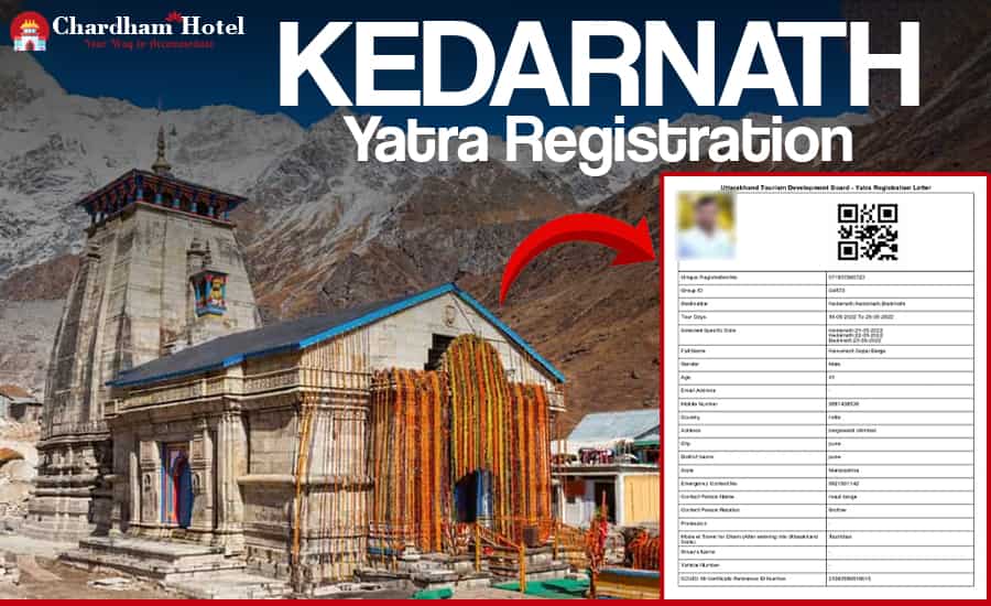 Kedarnath Yatra Registration